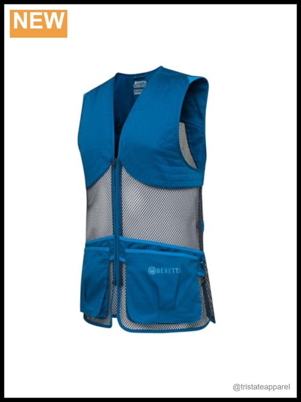Full Mesh Shooting Vest Breathable Lightweight Competition Vest with Cartridge